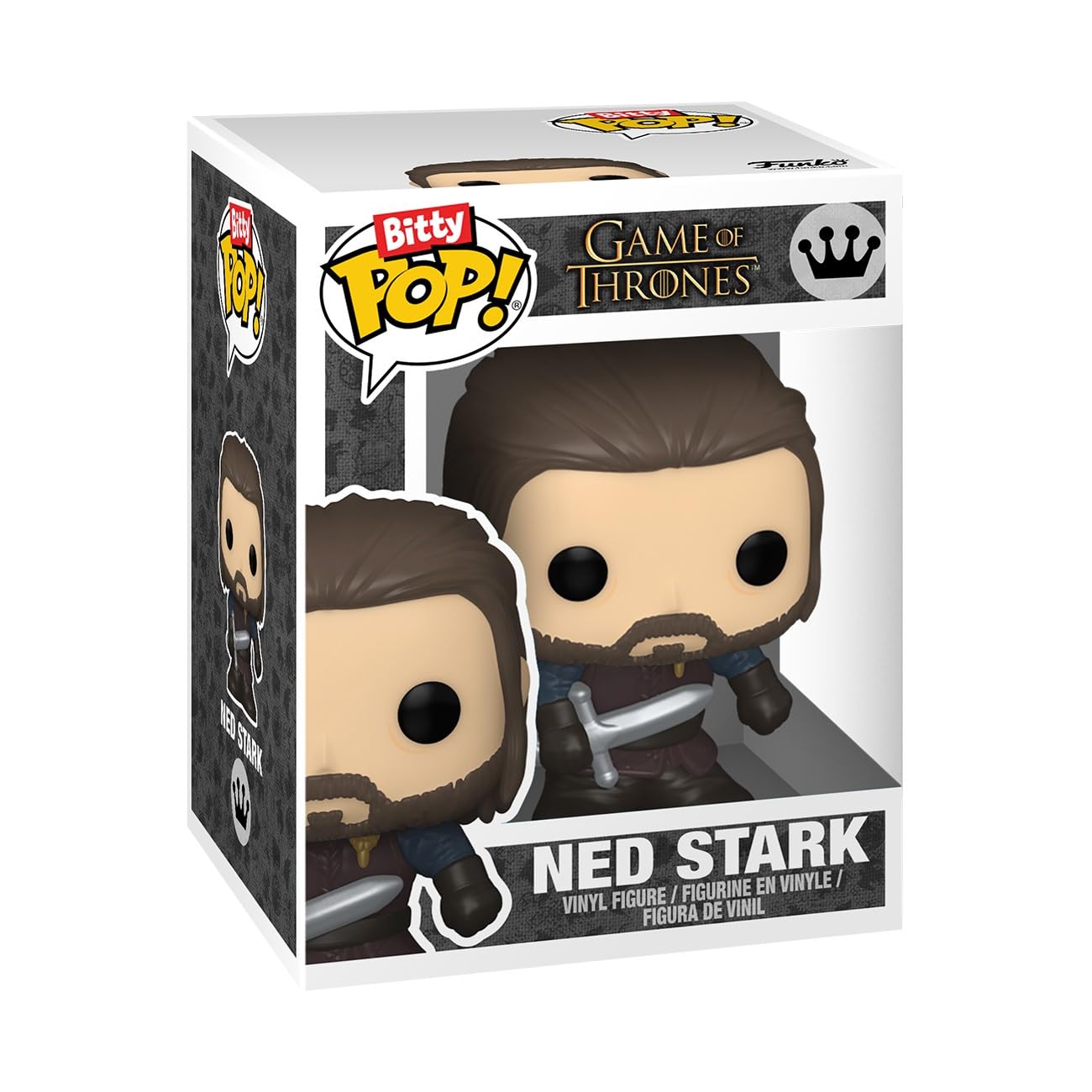 Funko Bitty Pop! Nymeria figure perfect for desk shelves and display.