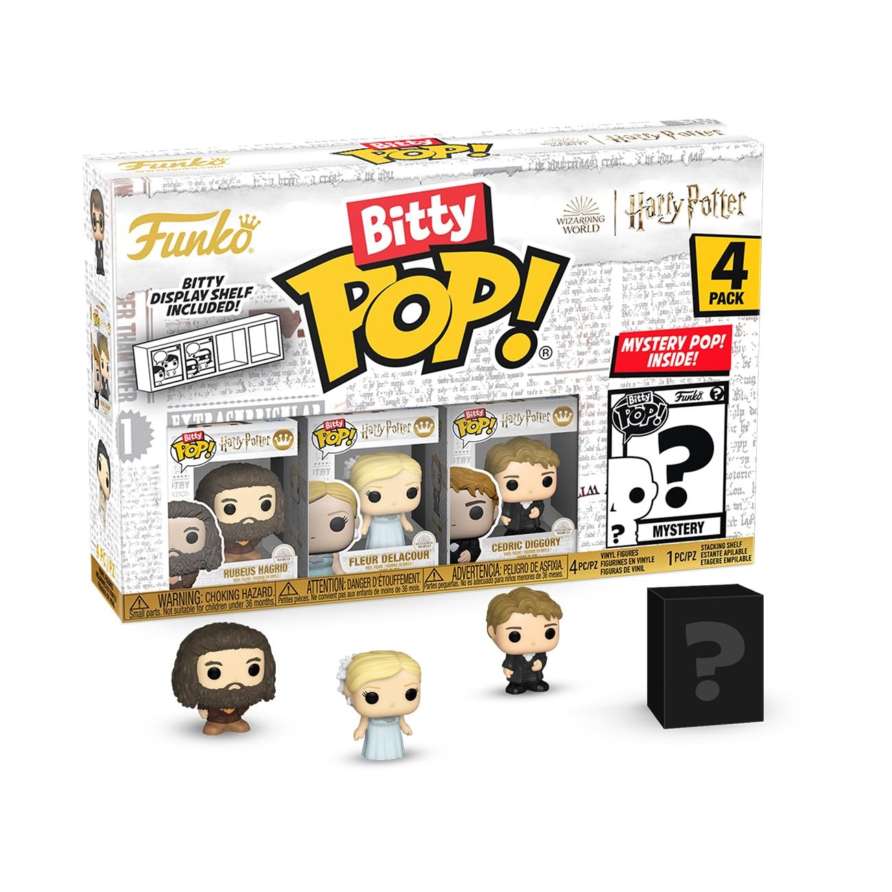 Funko Bitty POP Hagrid Yule Ball figure enhances display and collection