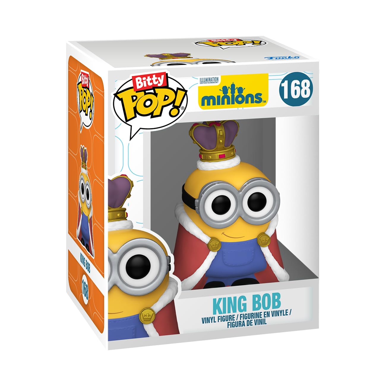 Funko Bitty Pop mini-figures in sharp close-up detail.