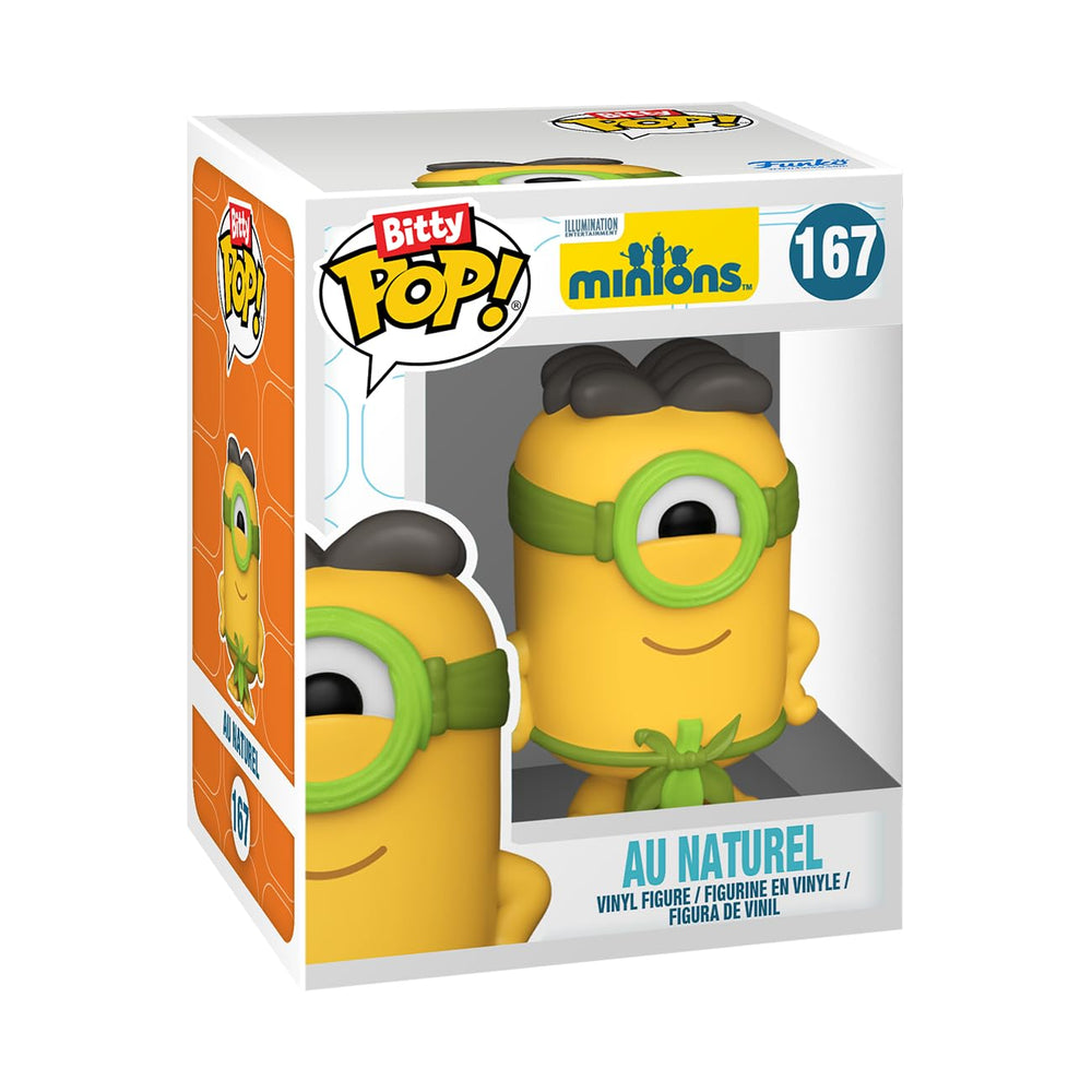 Funko Bitty Pop! Minions Acrylic Case — protective display base fits four figures.