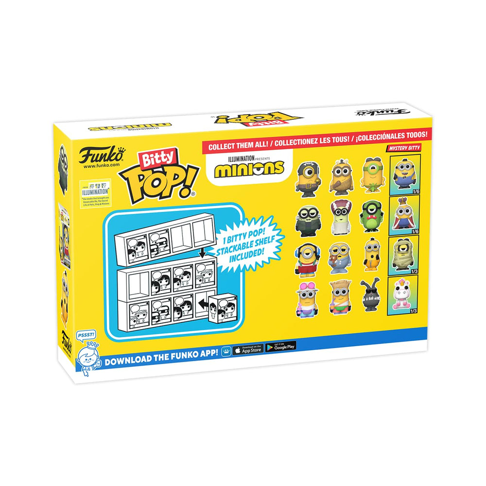 Funko Bitty Pop! Minions Au Naturel — natural-tone mini figure adds playful charm to any shelf.