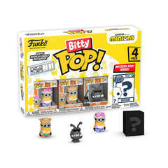 Funko Bitty Pop Minions Dave tourist figure ideal for compact desk display.