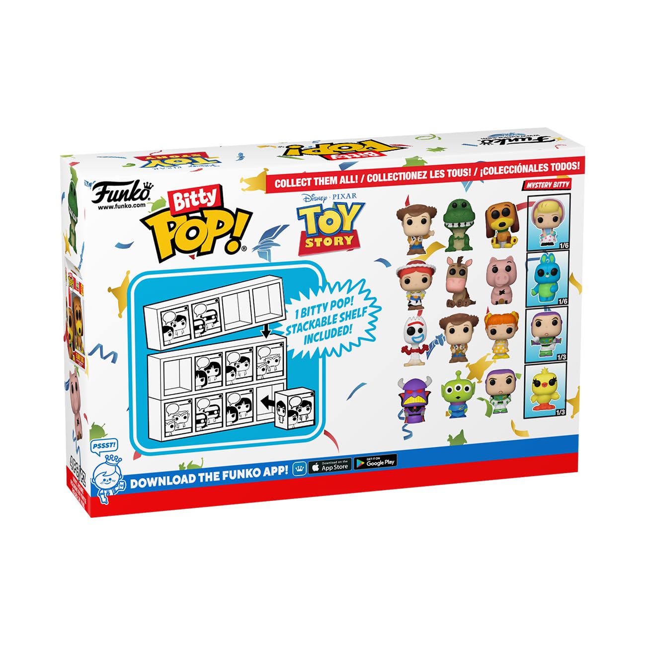 Funko Bitty Pop Toy Story Mystery Mini Figure – surprise mini for display and party favors.