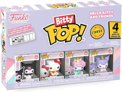 Funko Bitty Hello Kitty Dessert figure enhances shelf display with sweet charm