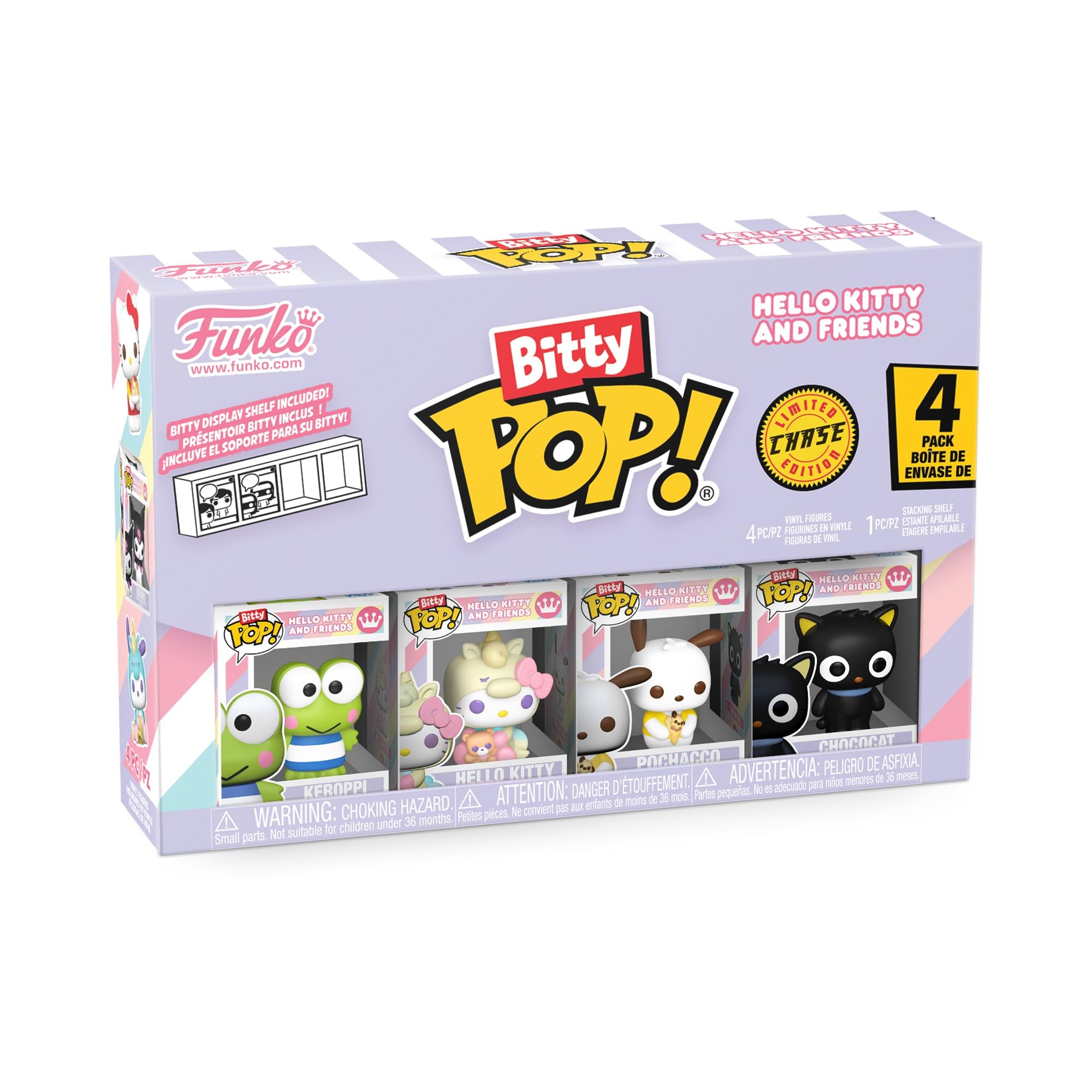 Funko Bitty Keroppi figure ready for compact shelf display.