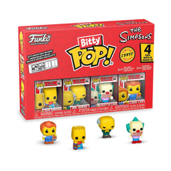 Funko Bitty Simpsons Mr. Burns figure on compact shelf display.