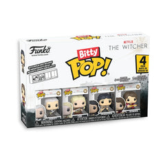 Funko Bitty Witcher Geralt figurine ready for shelf display.