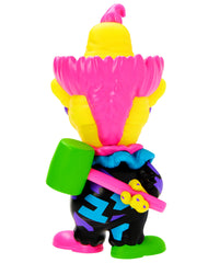 Funko Black Light Jumbo Figure shows neon colors under UV for striking collection.