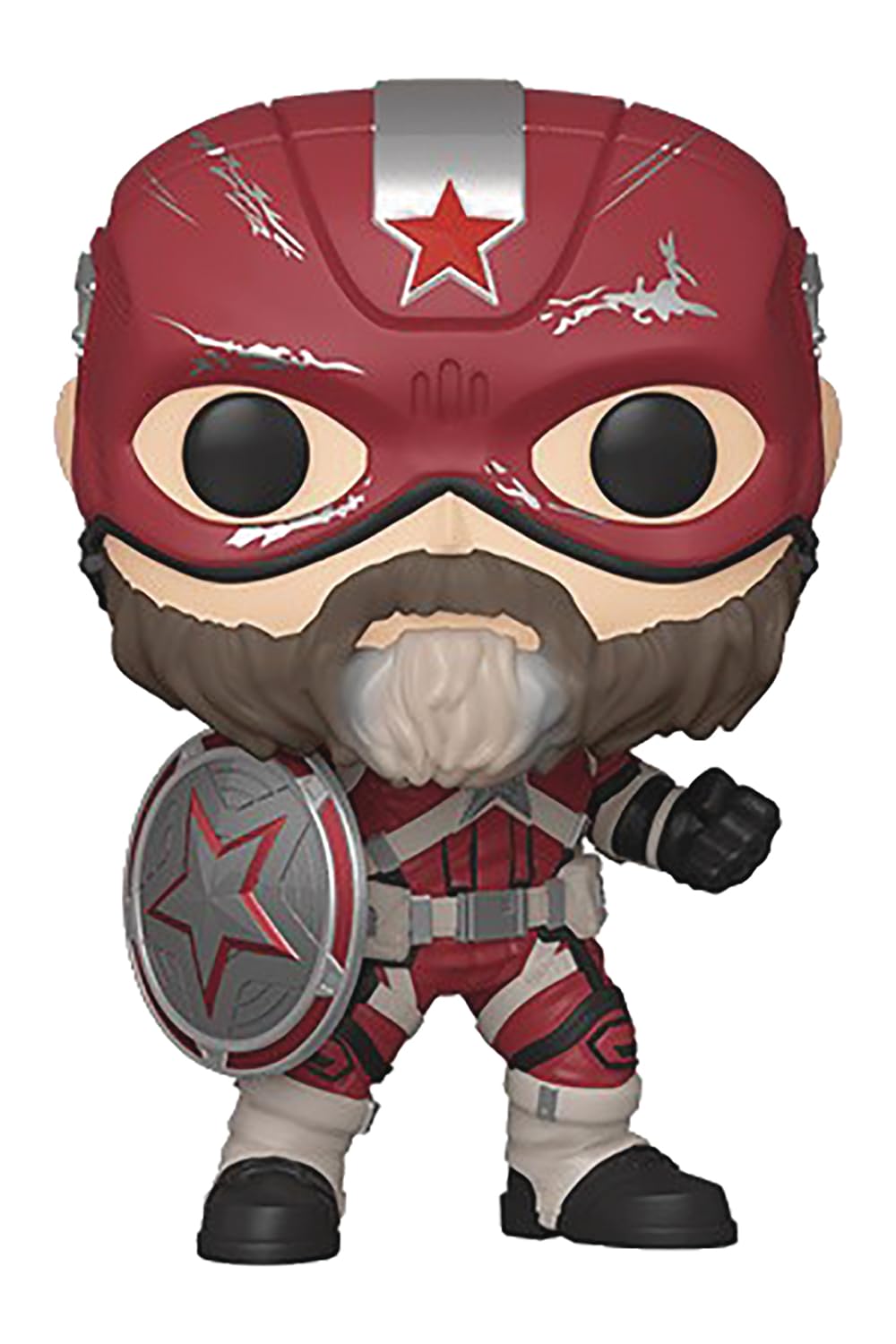 Funko Black Widow Red Guardian vinyl figure, 3 3/4 inches tall, ideal for display.