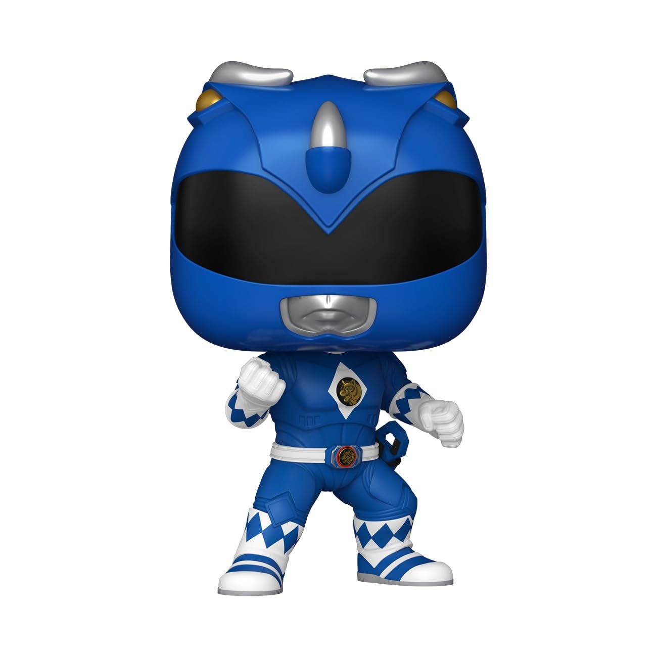 Funko Blue Ranger Movie packaging showcases official branding for collectors.
