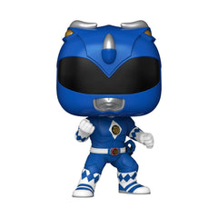 Funko Blue Ranger Movie packaging showcases official branding for collectors.