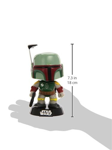 Funko Boba Fett armor close-up with bold colors for shelves.