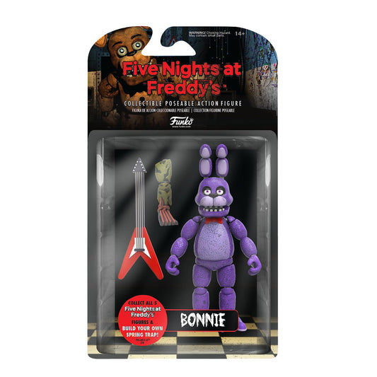 Funko Bonnie the Rabbit 5-inch articulated figure, ideal for display and collection.