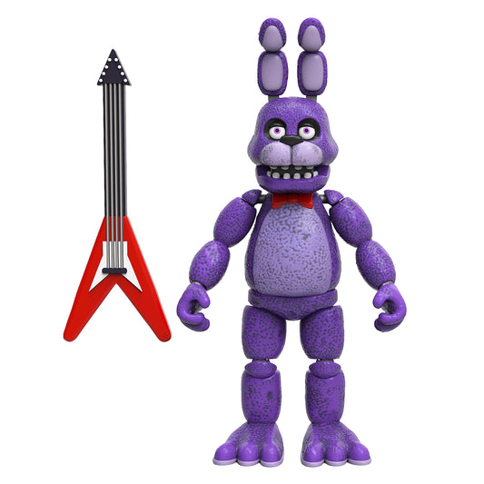 Funko Bonnie the Rabbit displayed on card, ready for gifting to FNAF fans.