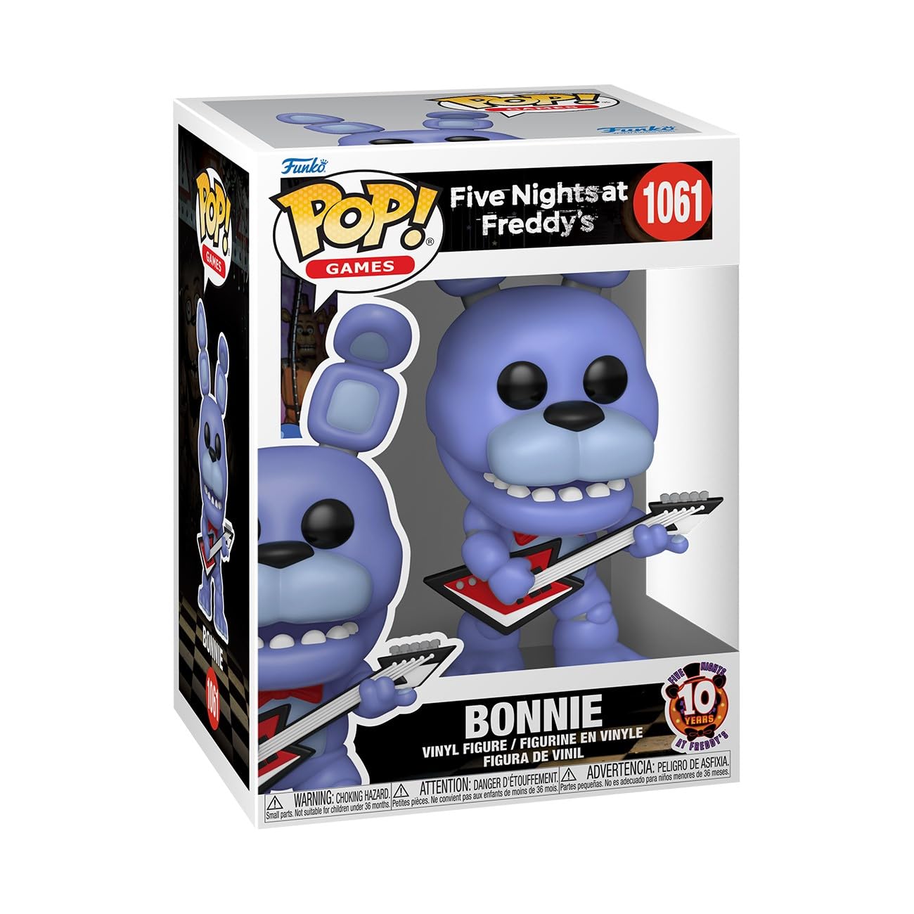 Funko Bonnie the Rabbit vinyl figure, ideal for shelves and desk display.