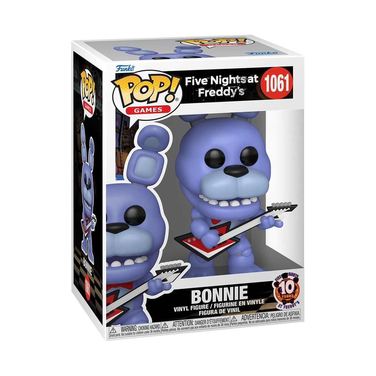 Funko Bonnie the Rabbit vinyl figure, ideal for shelves and desk display.