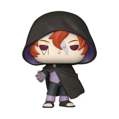 Funko Boruto Code figure side view, adds dynamic pose to display cases.