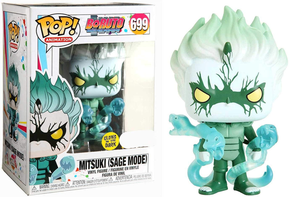 Funko Boruto Mitsuki Avant Premiere Fnac figurine designed for shelf display and collectors.