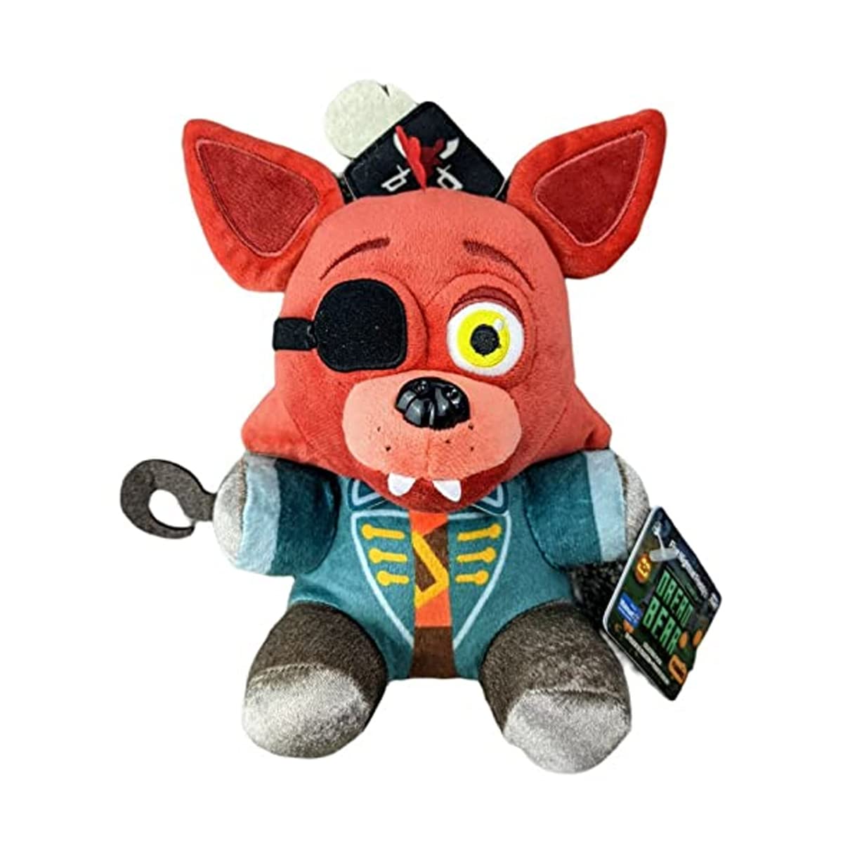 Funko Captain Foxy Plush 6in, ideal for display shelves and collectibles.