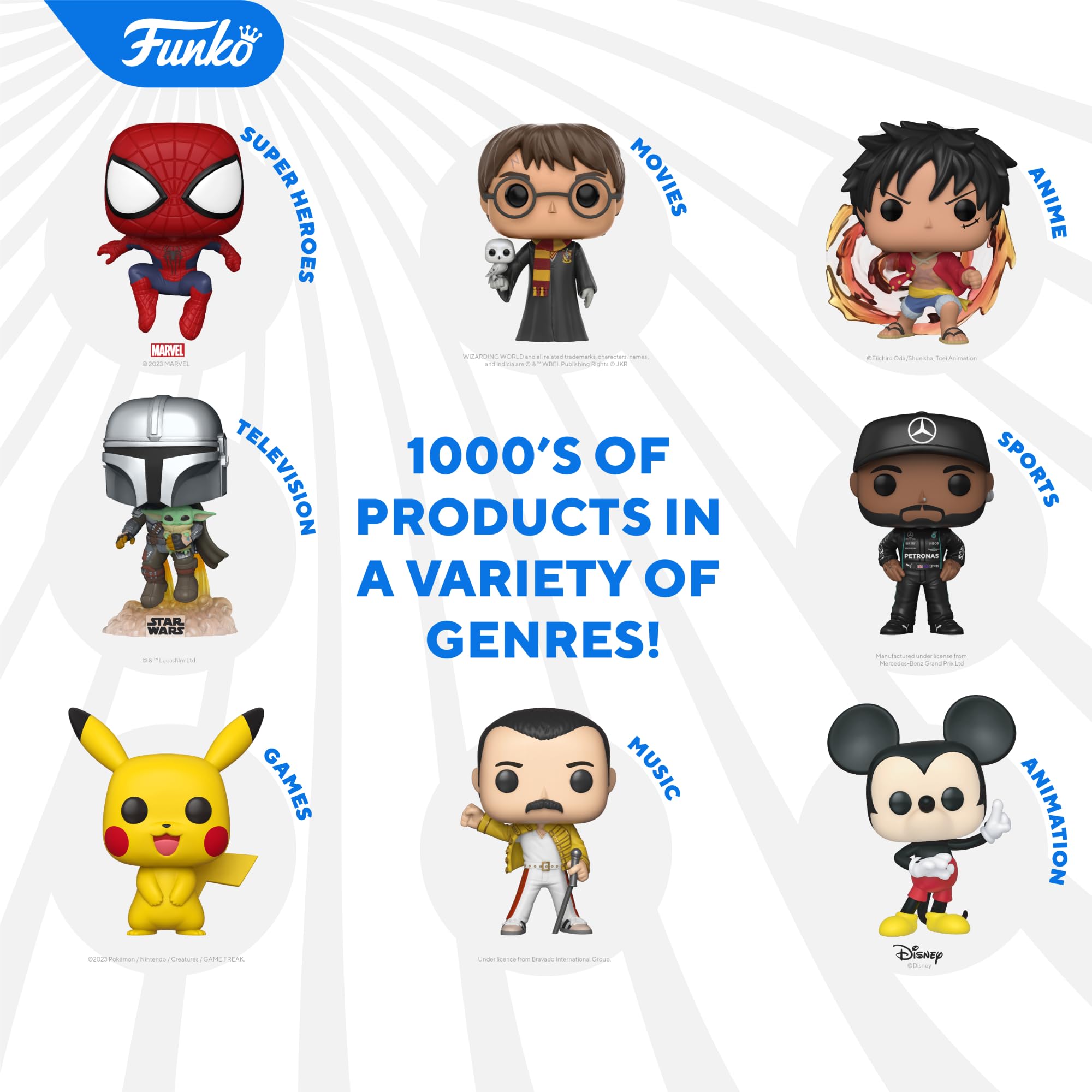 Packaging shows FunKon versus Summer Convention Exclusive sticker options.