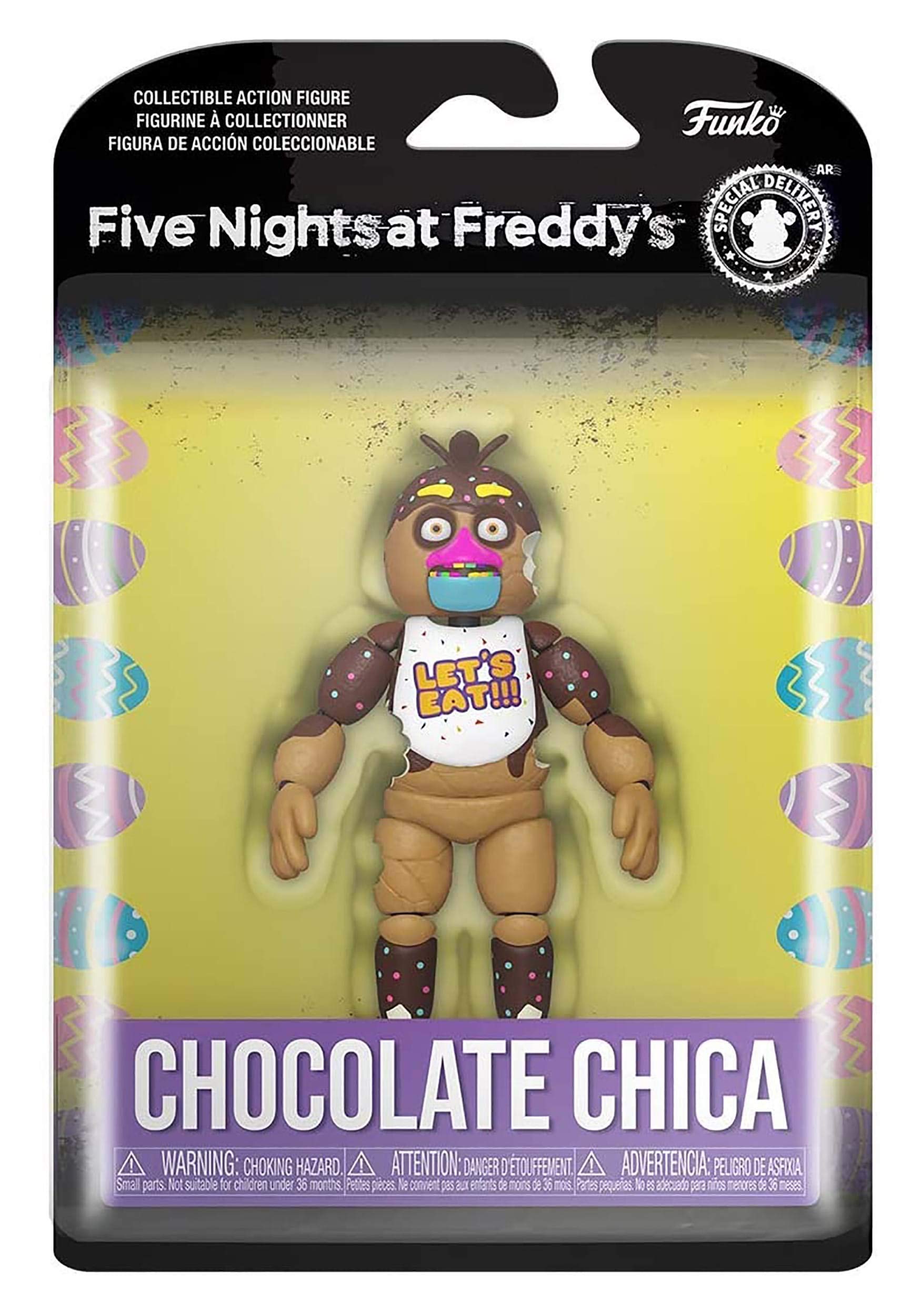 Funko Chocolate Chica mini figure, 3.75 inches tall, ideal for desk.
