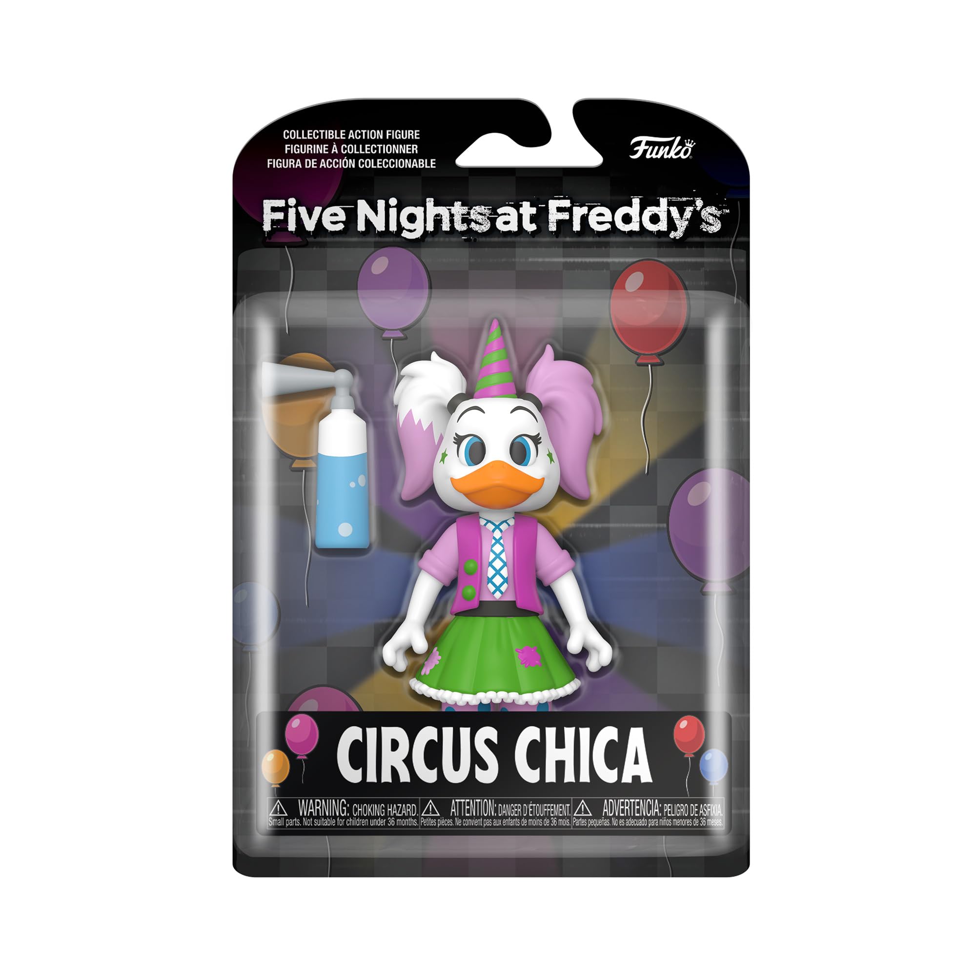 Funko Circus Chica action figure ready for display and collection.