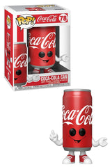 Funko Coca-Cola Can collectible pose for shelf display.
