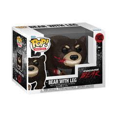 Funko Cocaine Bear close-up detail highlighting vivid paint and menace.