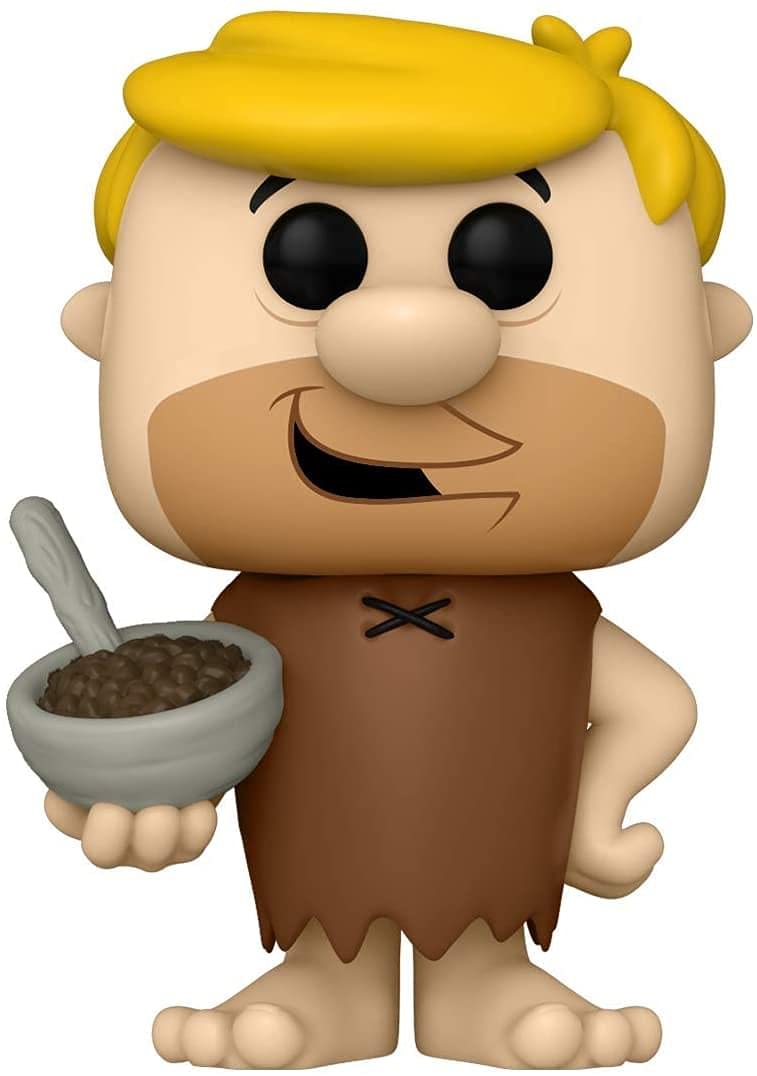 Funko Pop Cocoa Pebbles Barney with Cereal figure, glossy vinyl for display and collection.