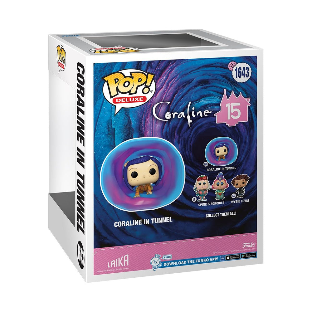 Funko Coraline Deluxe 15th anniversary packaging for gift-ready presentation