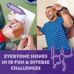 Eighteen new activities cards offering varied party vibes.