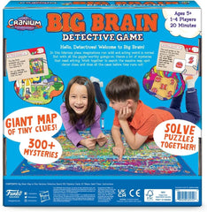 Funko Cranium Big Brain Detective mystery cards spark clue hunting and quick thinking