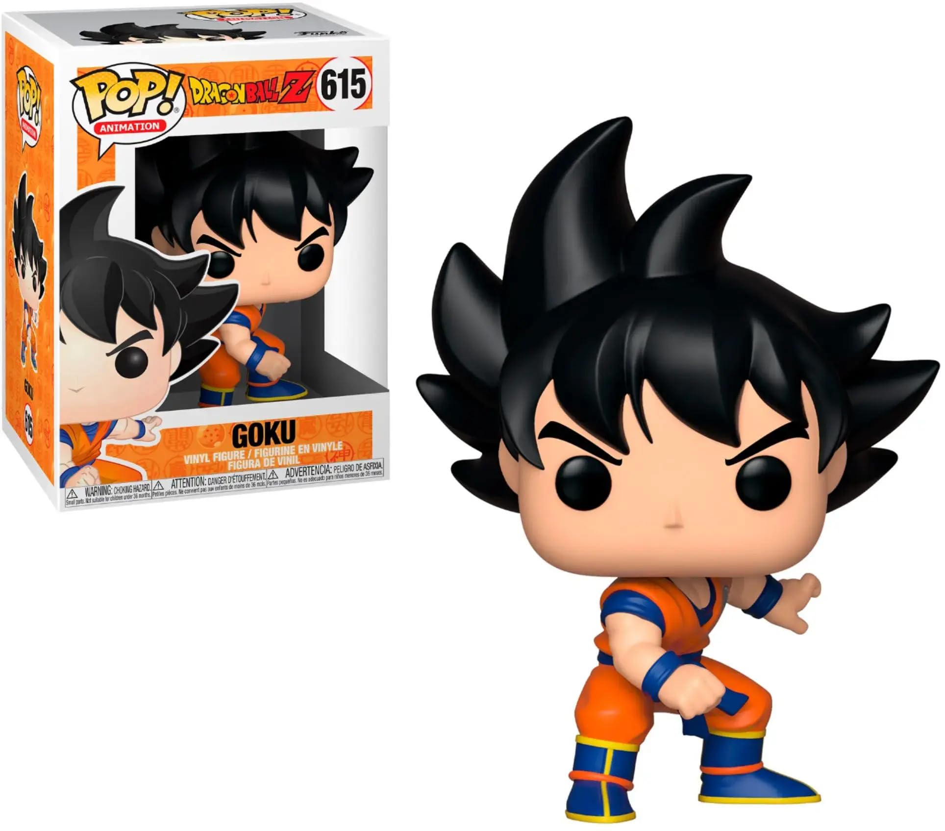 Funko DBZ Goku POP in window box ideal for gifting and display