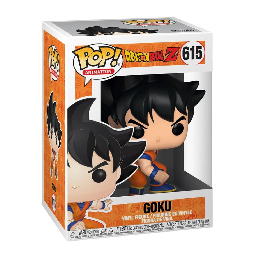 Funko DBZ Goku POP side view figure for shelf display