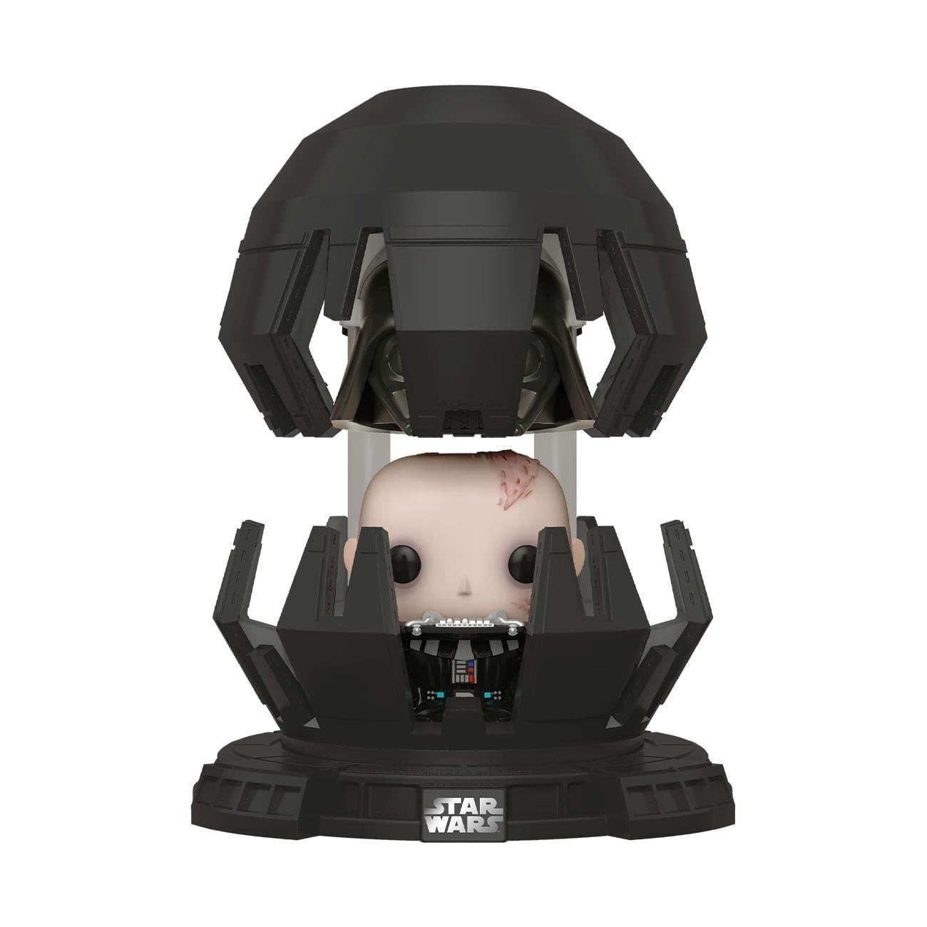 Darth Vader in Meditation Chamber Funko Pop! Deluxe, perfect on shelves.