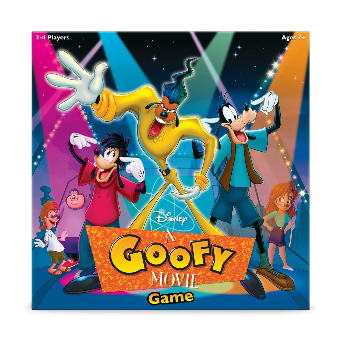 Funko Disney A Goofy Movie board game box for family game night adventures.