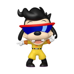 Funko Pop! Disney Max figure side view for shelf display.