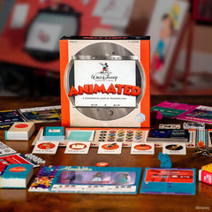 Funko Disney Animated Strategy Game plays for two to four players.