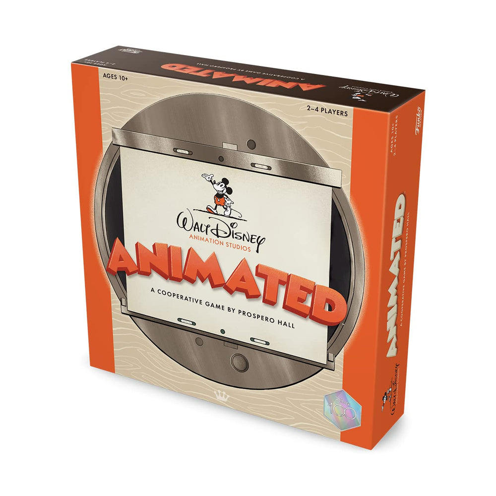 Funko Disney Animated Strategy Game artwork and paint details.