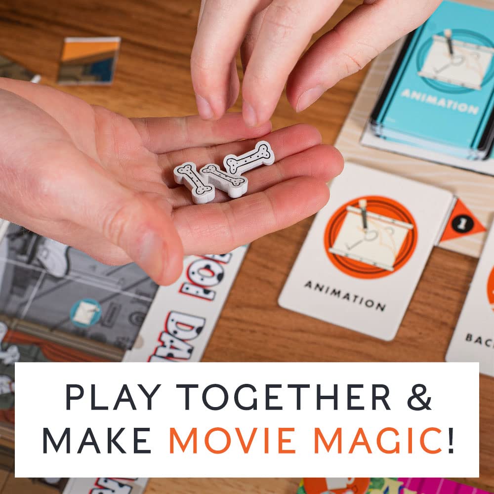 Funko Disney Animated Strategy Game wooden tokens in action for strategy.