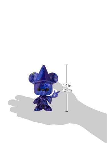 Funko Disney Fantasia Mickey Artist Series Blue figure back view showing design