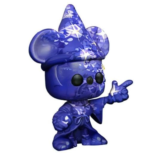 Funko Disney Fantasia Mickey Artist Series Blue figure packaging ideal for display or gifting