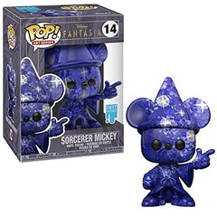 Funko Disney Fantasia Mickey Artist Series Blue figure side view for collectible detail