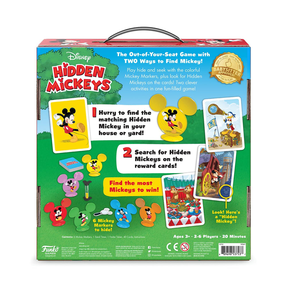 Funko Disney Hidden Mickeys Game Minnie scene image showcases beloved character.
