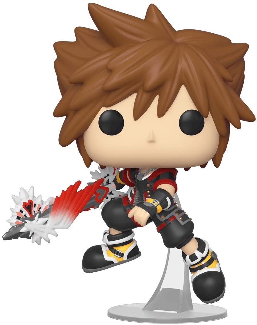 Funko Disney Kingdom Hearts 3 Sora Ultima Weapon figure front view for display