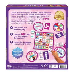 Funko Disney Princess Pattern Game shows four-square goal cards guiding quick wins.