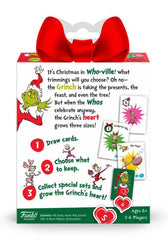 Funko Dr. Seuss Grinch Grow Your Heart gameplay scene invites quick, cheerful family play.