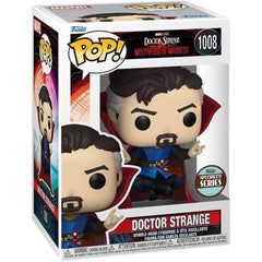 Funko Dr Strange multiverse of madness pose adds dynamic shelf drama.