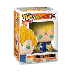 Funko Majin Vegeta Pop! figure front view for display and collection.