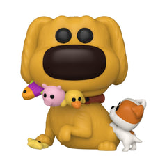 Funko Pop! Disney Dug Days with Toys window box showcases authentic packaging and display appeal.